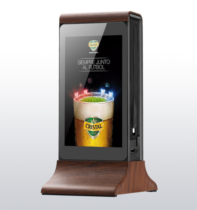 7-inch Dual Screen Table Advertiser