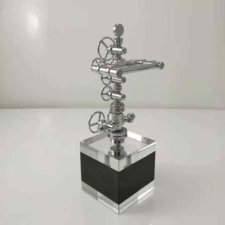 Crystal essential oil rig model gift set box