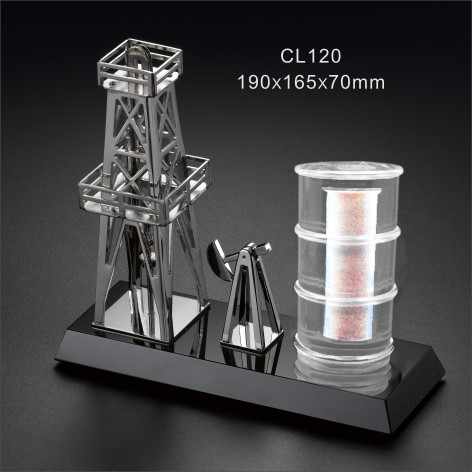 Oil Barrel Desktop Accessory