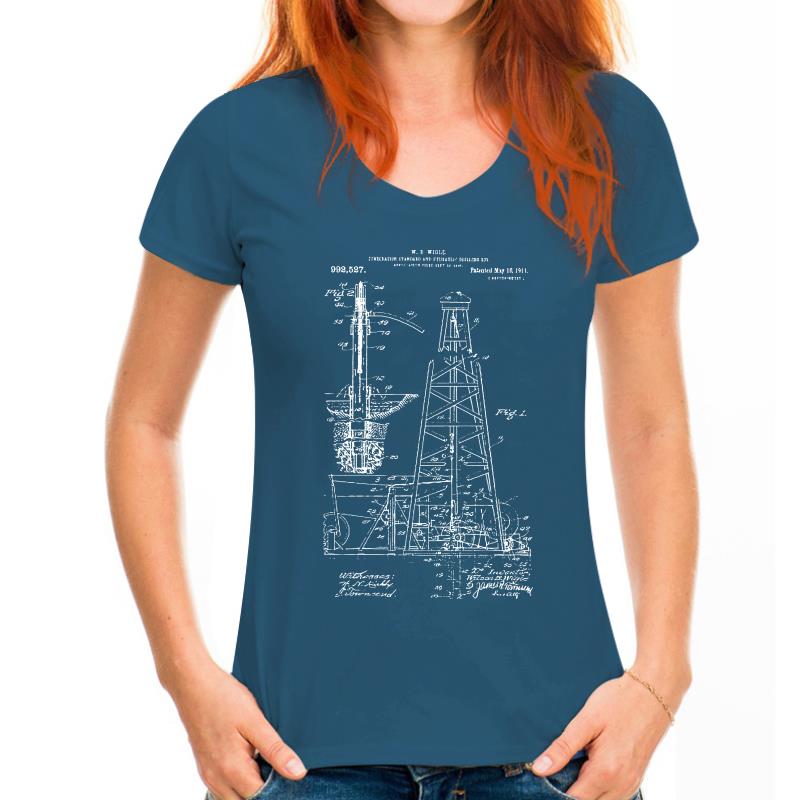 Oil Drilling Rig T-Shirt