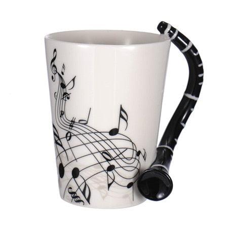 Promotional Guitar Ceramic Mug - lightbulbbusinessconsulting