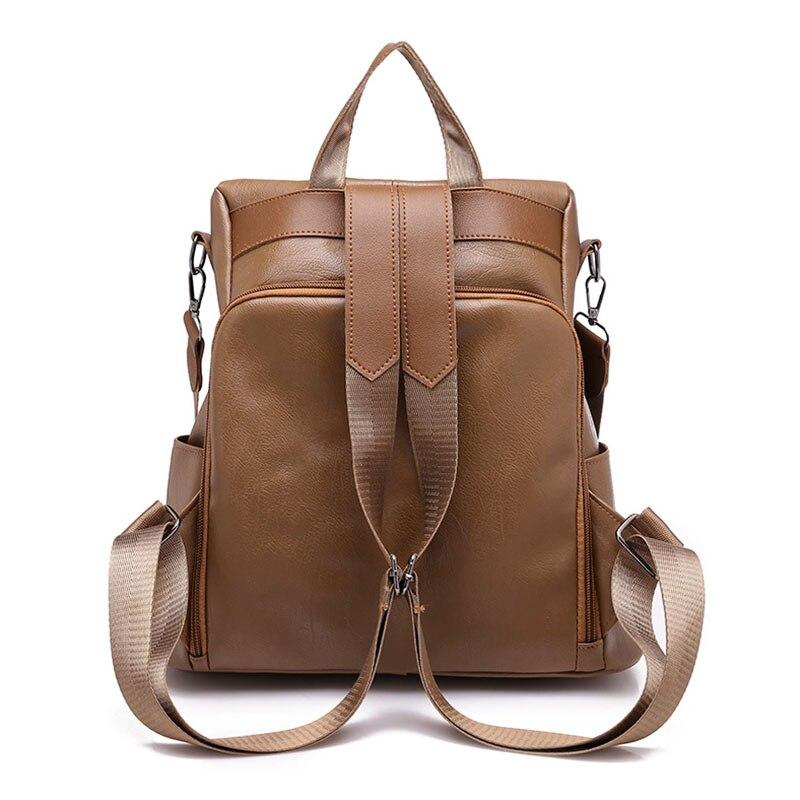 Leather Ladies Backpack - lightbulbbusinessconsulting