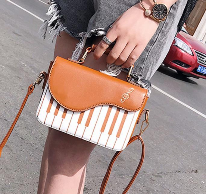Piano Inspired Hand Bag - lightbulbbusinessconsulting