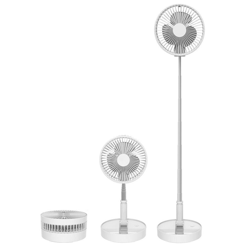 Multi-Function Desktop USB Charging Fan - LIGHTBULB GIFTS