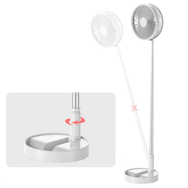 Multi-Function Desktop USB Charging Fan - LIGHTBULB GIFTS