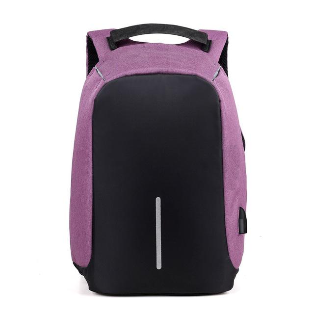Anti-theft Travel USB backback Bag - lightbulbbusinessconsulting