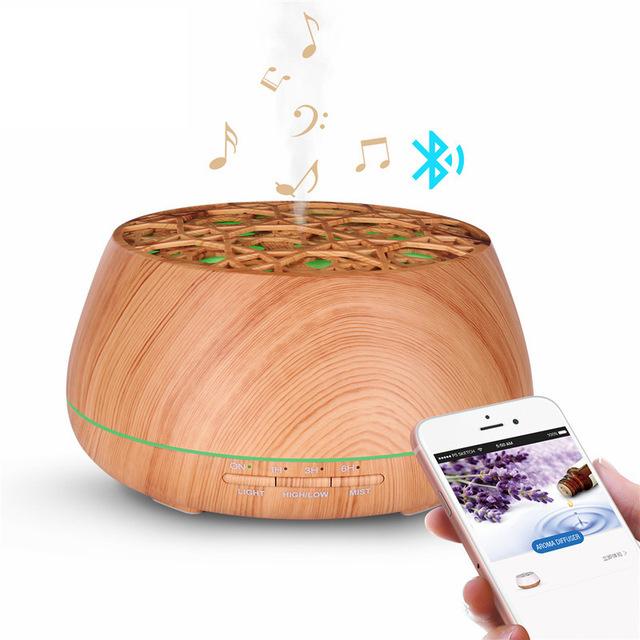 Bluetooth Speaker Aroma Essential Oil Diffuser - lightbulbbusinessconsulting