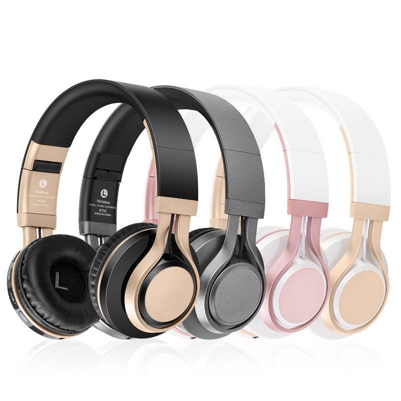 Rose Gold Wireless Bluetooth Headset - lightbulbbusinessconsulting