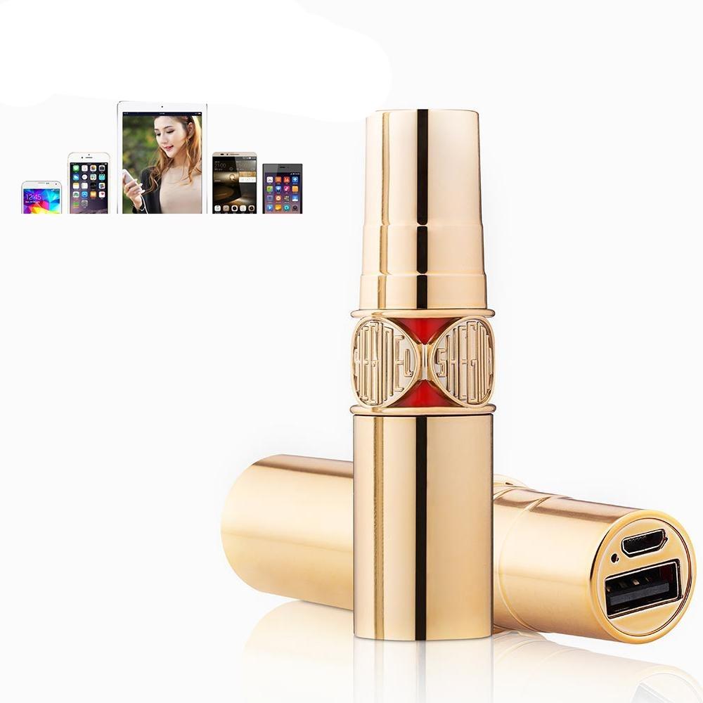 Goldilux Lipstick Power Bank - lightbulbbusinessconsulting