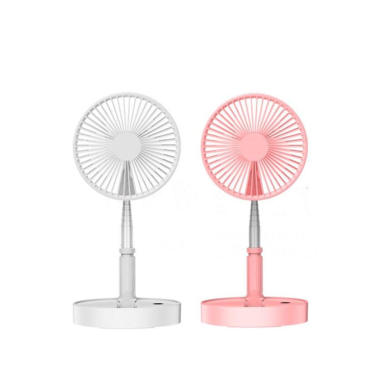 Multi-Function Desktop USB Charging Fan - LIGHTBULB GIFTS