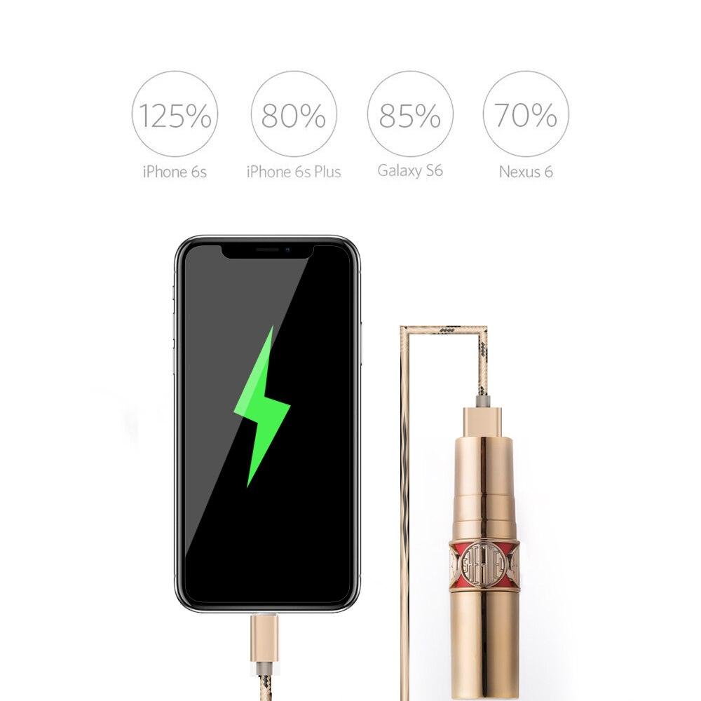 Goldilux Lipstick Power Bank - lightbulbbusinessconsulting