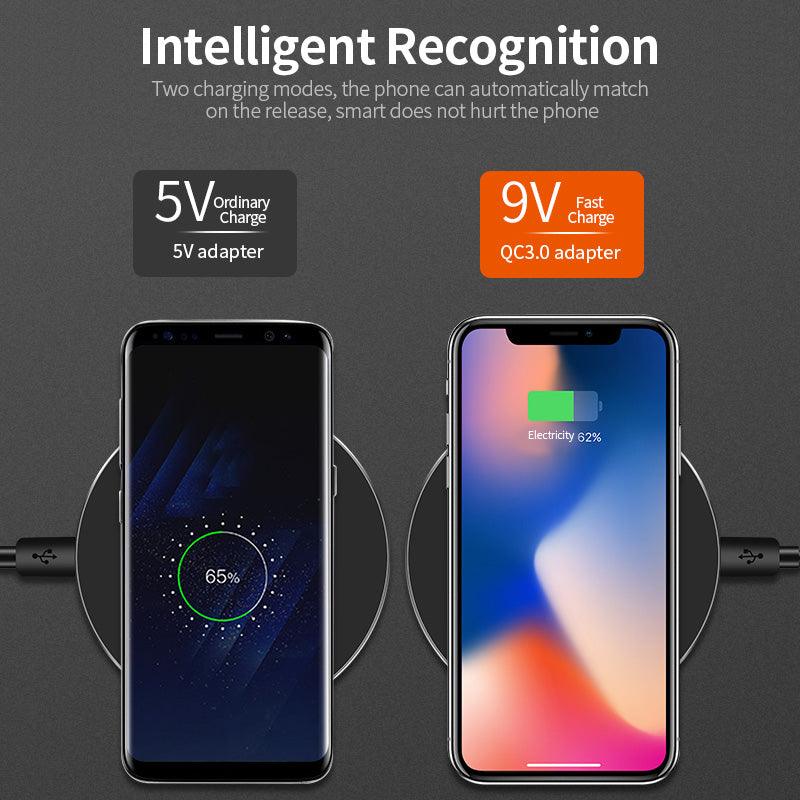 Qi Wireless Charger - LIGHTBULB GIFTS