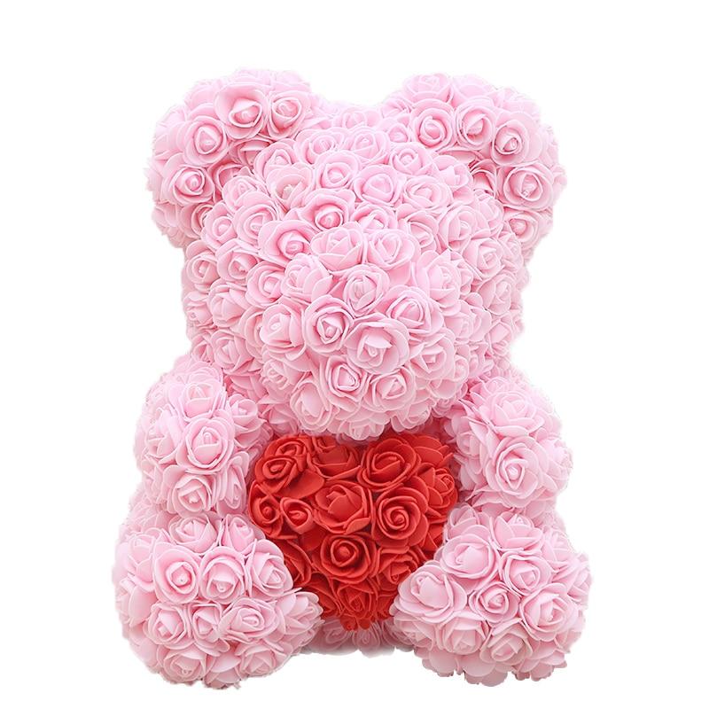 Artificial Flower PE Rose Bear - lightbulbbusinessconsulting