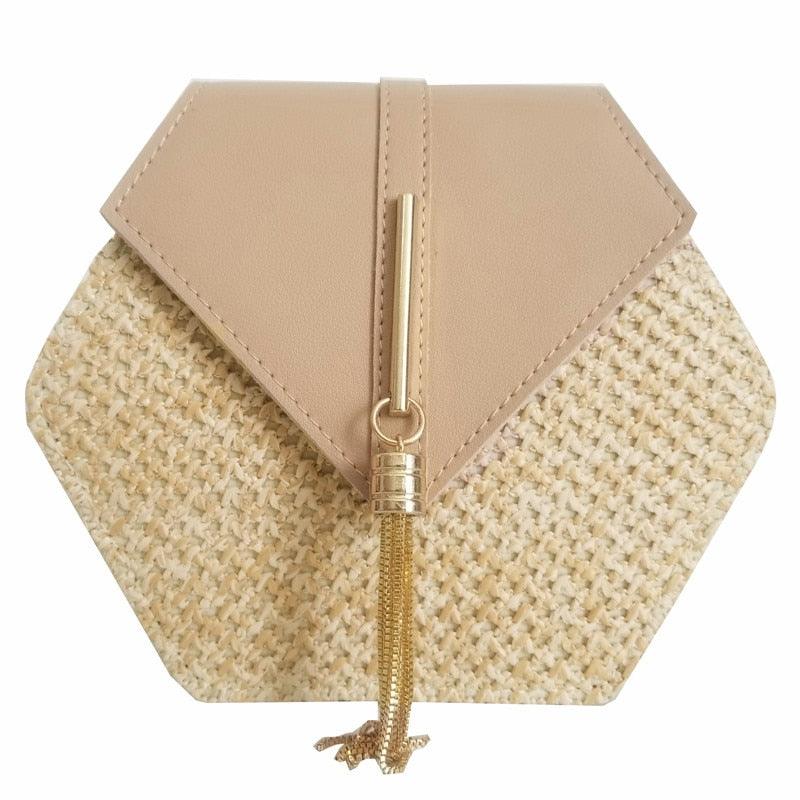 a close up of an umbrella on a white surface