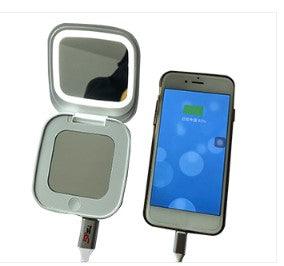 LED Makeup Mirror Power Bank - lightbulbbusinessconsulting