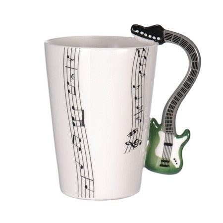 Promotional Guitar Ceramic Mug - lightbulbbusinessconsulting