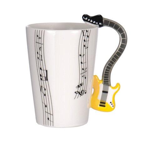 Promotional Guitar Ceramic Mug - lightbulbbusinessconsulting