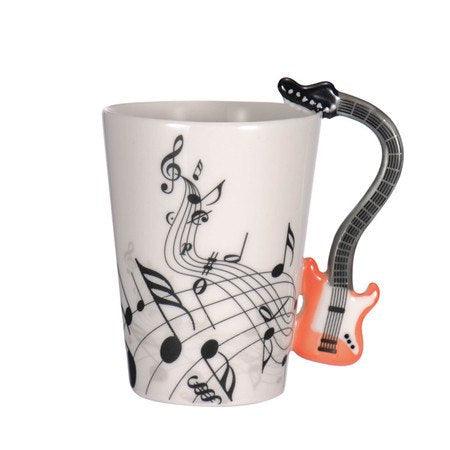 Promotional Guitar Ceramic Mug - lightbulbbusinessconsulting