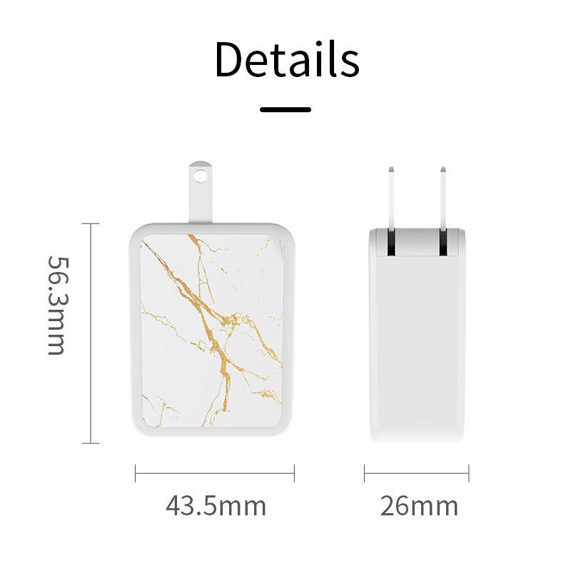 Marble Quick charger - LIGHTBULB GIFTS