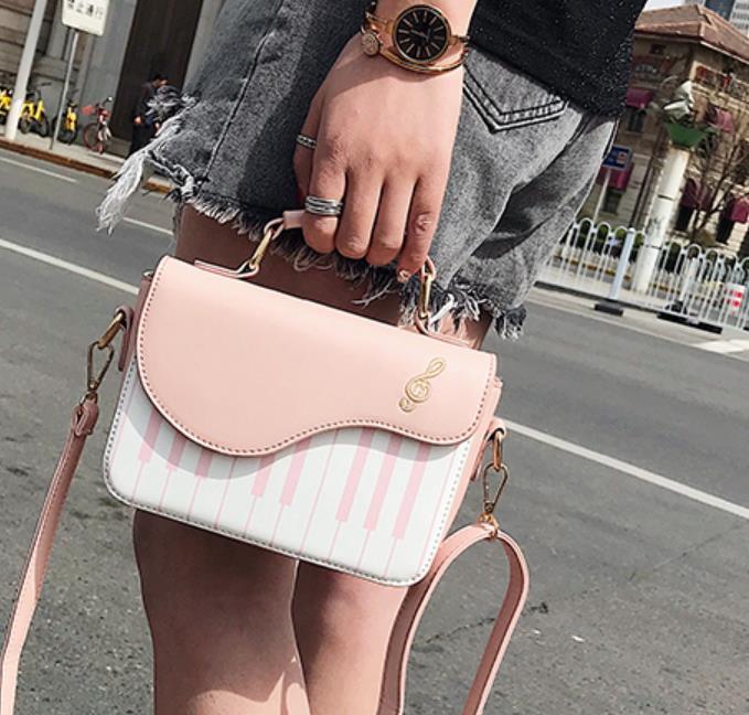Piano Inspired Hand Bag - lightbulbbusinessconsulting