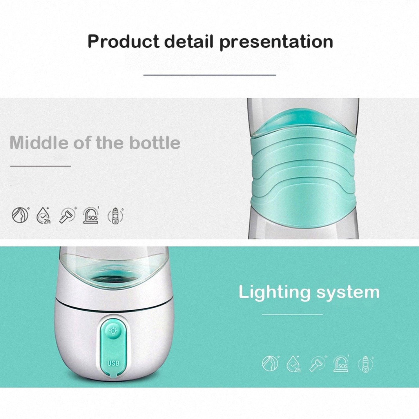 Promotional Humidifier Sports Water Bottle - lightbulbbusinessconsulting