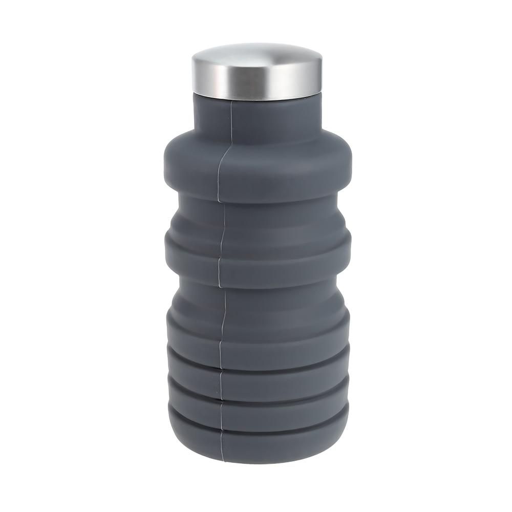Portable Silicone Retractable Folding Water Bottle - lightbulbbusinessconsulting