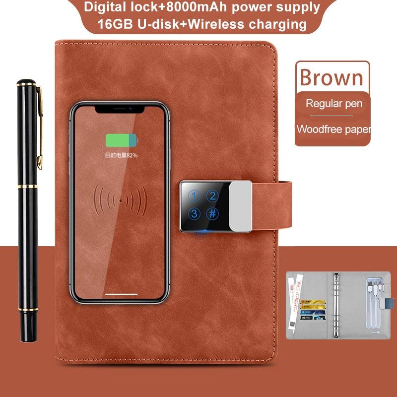 Smart Handwriting Notebook with Digital Lock - LIGHTBULB GIFTS