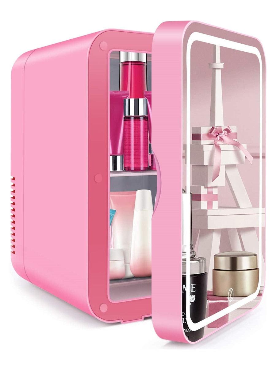 Compact Mirror Mini Fridge - LIGHTBULB GIFTS