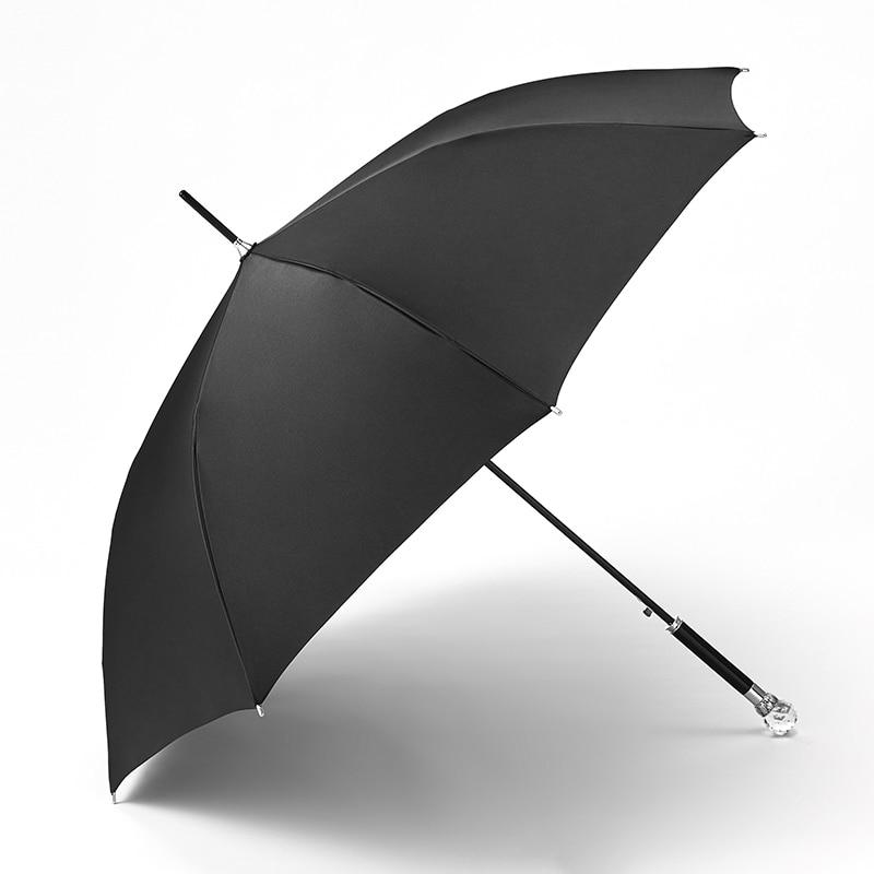Crystal Handle Plastic Umbrella - lightbulbbusinessconsulting
