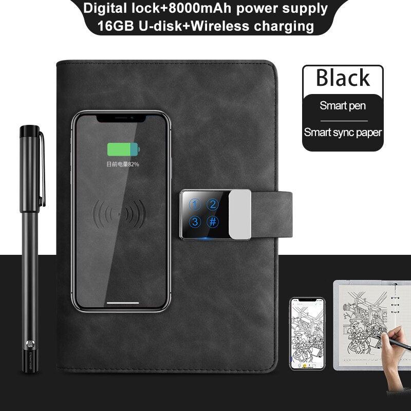 Smart Handwriting Notebook with Digital Lock - LIGHTBULB GIFTS