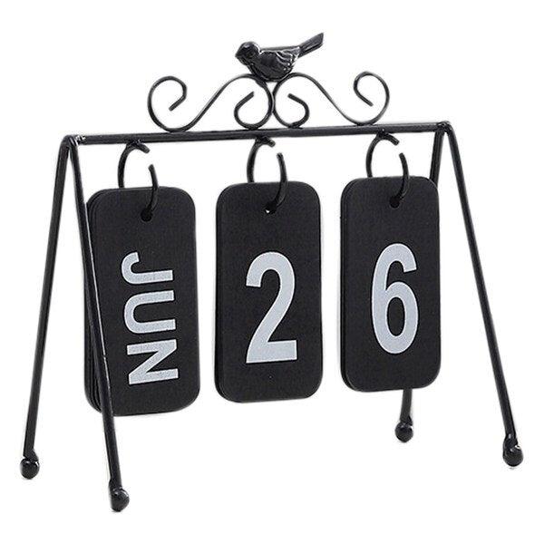 Iron Flip Table Calendar - LIGHTBULB GIFTS