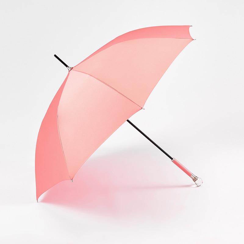 Crystal Handle Plastic Umbrella - lightbulbbusinessconsulting