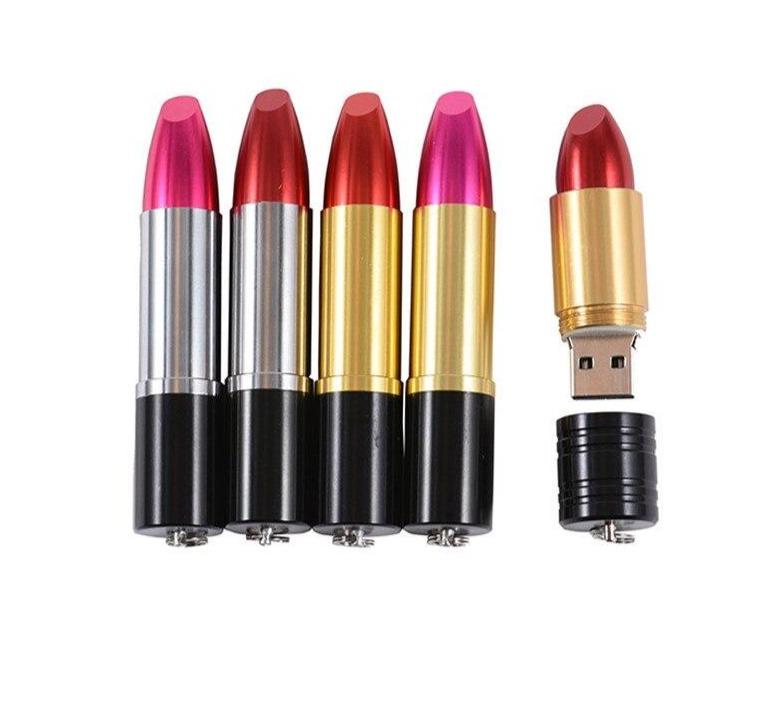 Promotional Lipstick Pen Drive - lightbulbbusinessconsulting