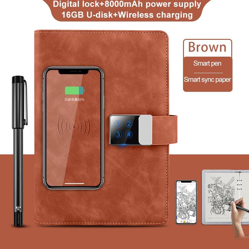 Smart Handwriting Notebook with Digital Lock - LIGHTBULB GIFTS