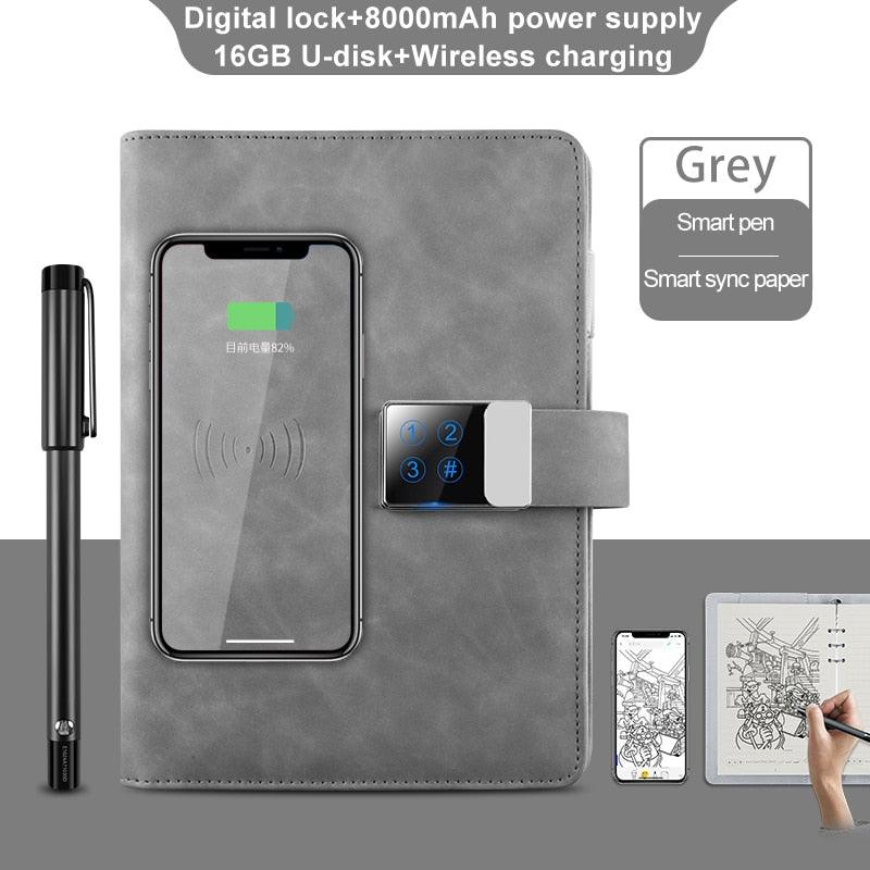 Smart Handwriting Notebook with Digital Lock - LIGHTBULB GIFTS