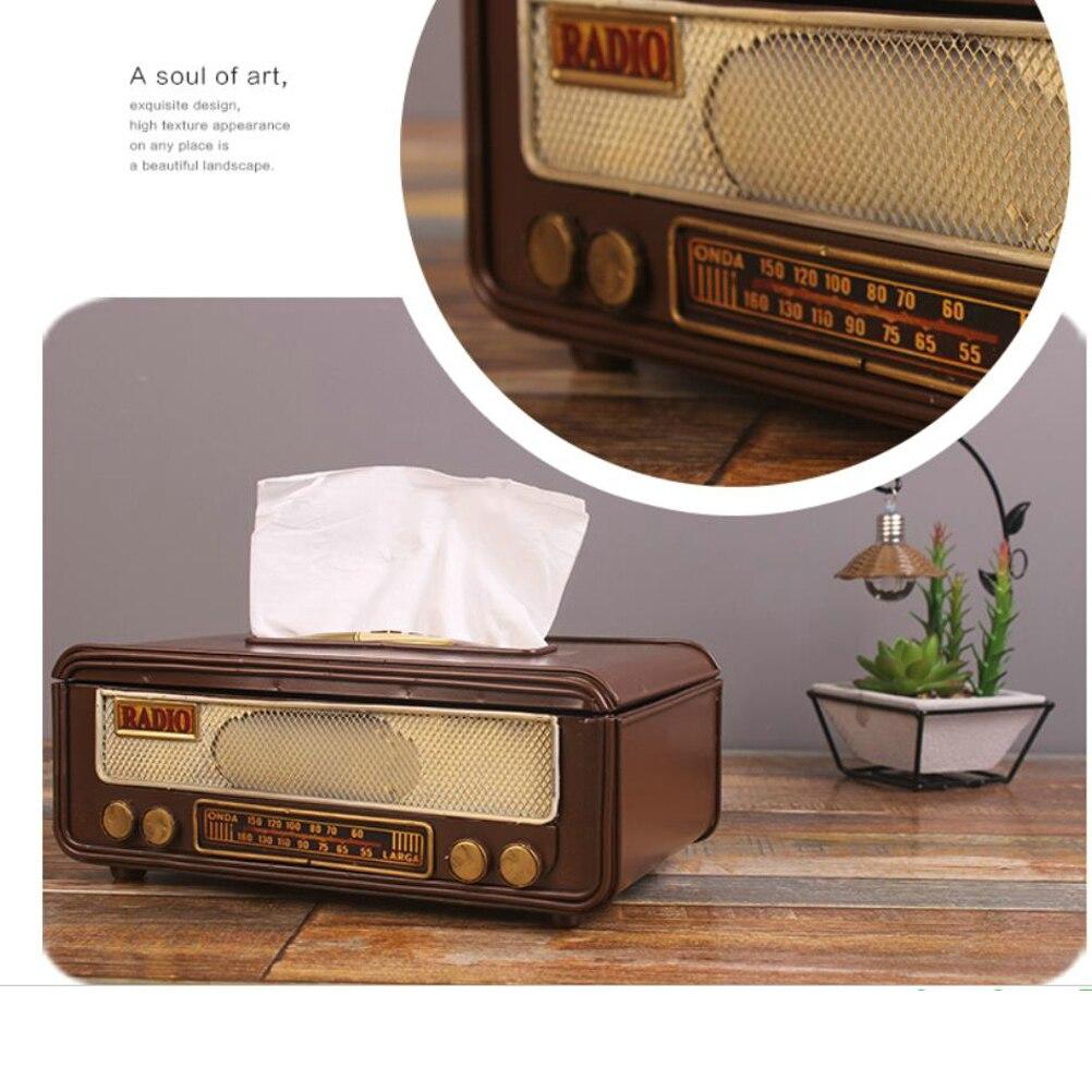 Retro Radio Tissue Box - lightbulbbusinessconsulting