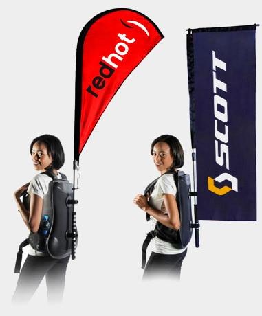 Backpack Advertising Flag - lightbulbbusinessconsulting