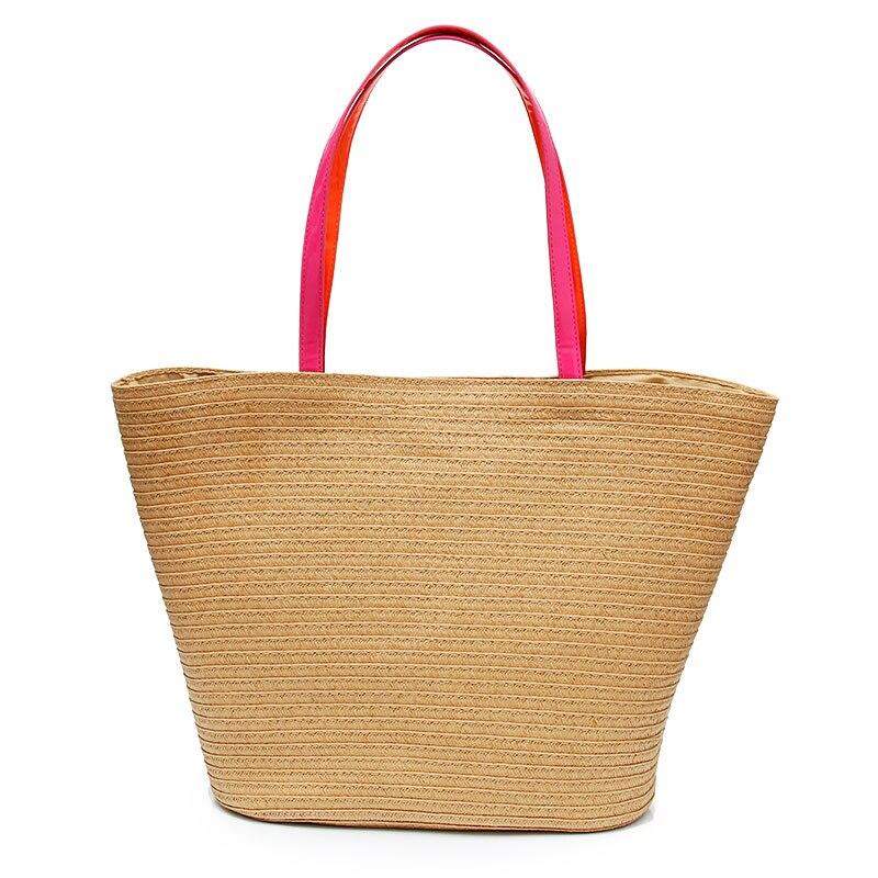 Personalized Ladies Straw Bag - lightbulbbusinessconsulting