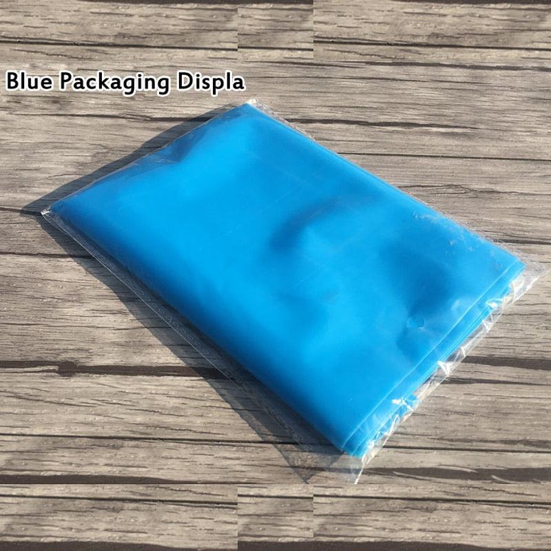 a blue book sitting on top of a wooden table
