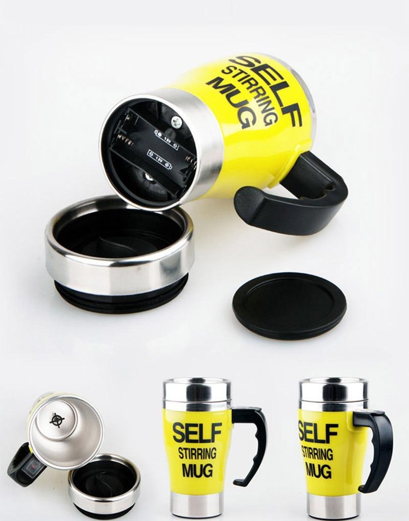Automatic Stirring Mug - lightbulbbusinessconsulting