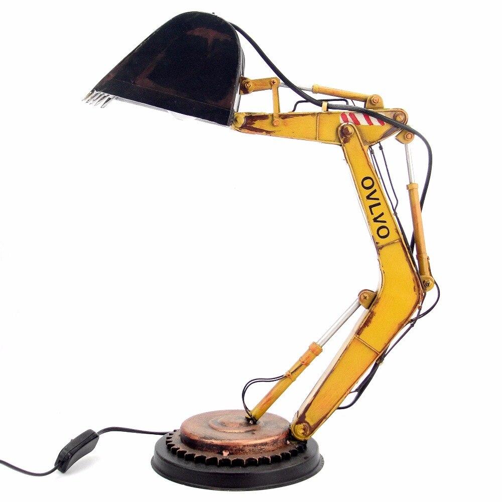 Excavator shaped lamp - lightbulbbusinessconsulting