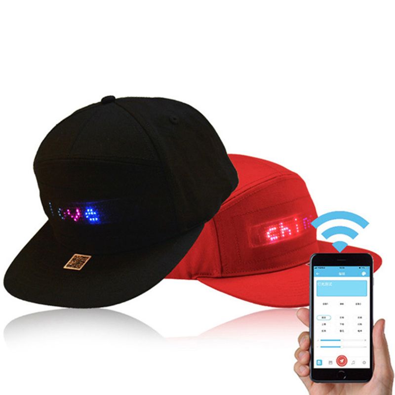 Digital Led Face Cap