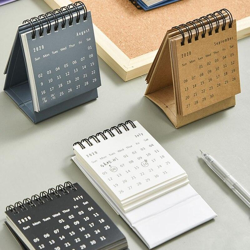 Mini Desktop Desk Calendar - LIGHTBULB GIFTS