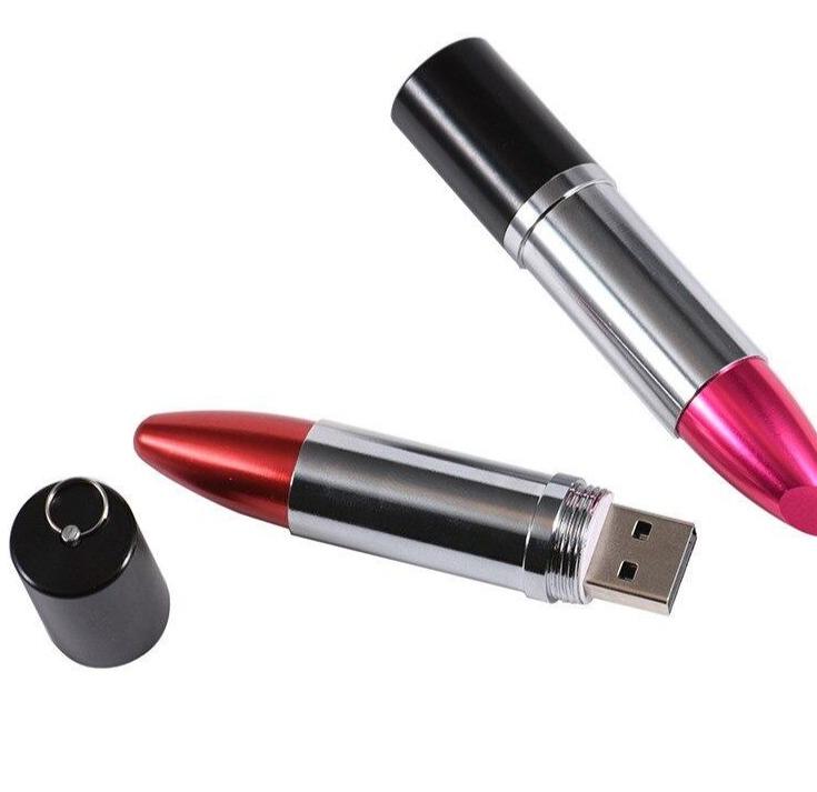 Promotional Lipstick Pen Drive - lightbulbbusinessconsulting