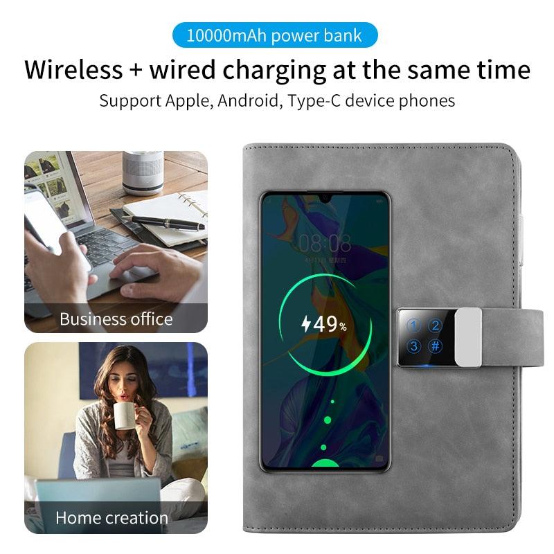 Smart Handwriting Notebook with Digital Lock - LIGHTBULB GIFTS