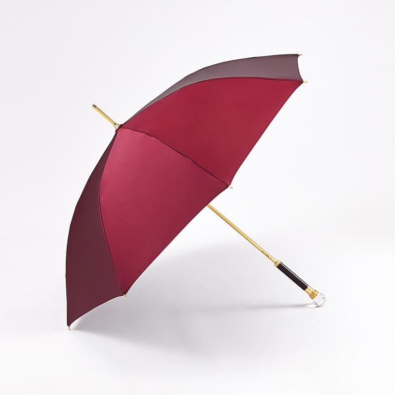 Crystal Handle Plastic Umbrella - lightbulbbusinessconsulting