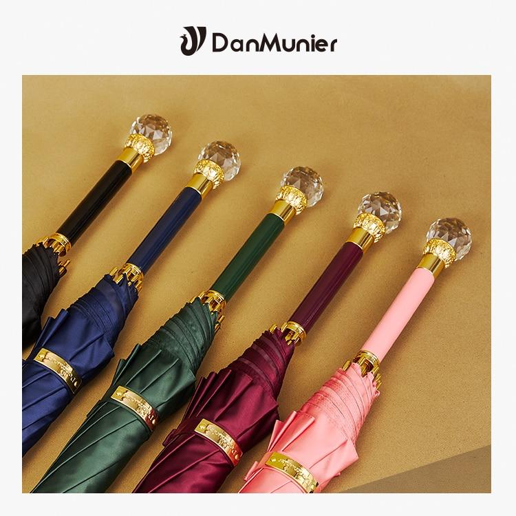 Crystal Handle Plastic Umbrella - lightbulbbusinessconsulting
