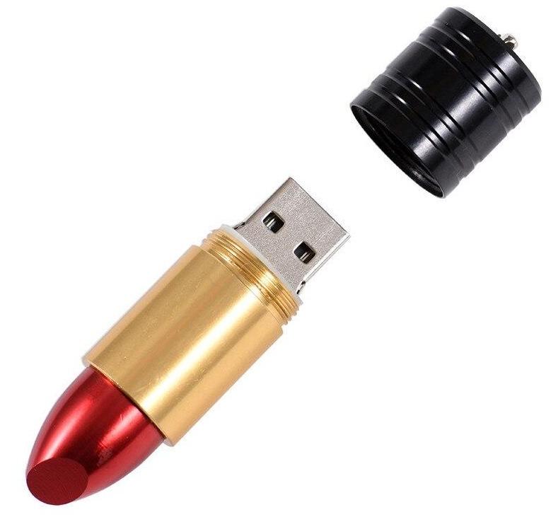 Promotional Lipstick Pen Drive - lightbulbbusinessconsulting