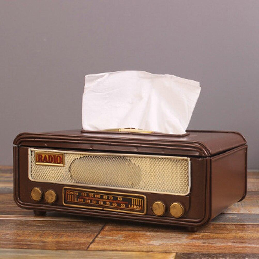 Retro Radio Tissue Box - lightbulbbusinessconsulting