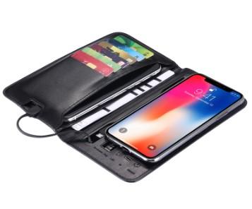 Leather Wallet Powerbank - lightbulbbusinessconsulting